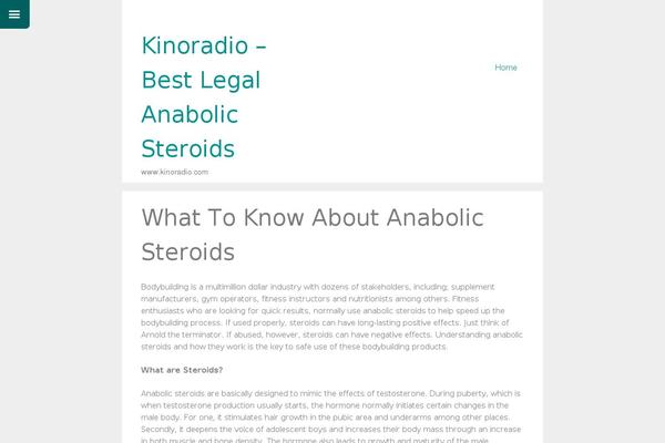 kinoradio.com site used Just Write