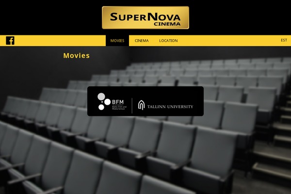 Supernova theme site design template sample