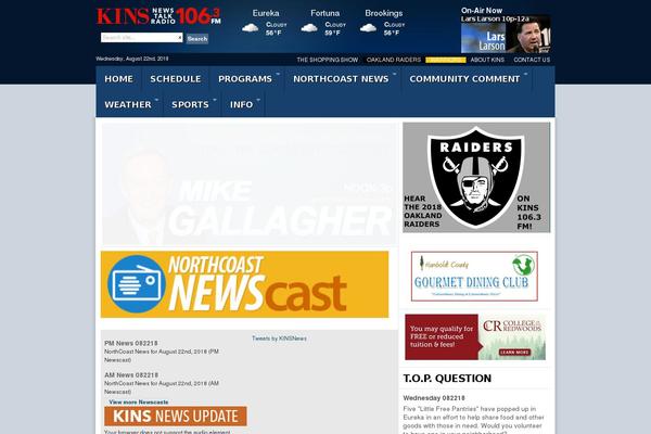 Site using NOAA Weather plugin