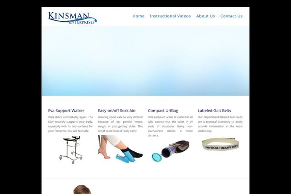 Sanabel theme site design template sample