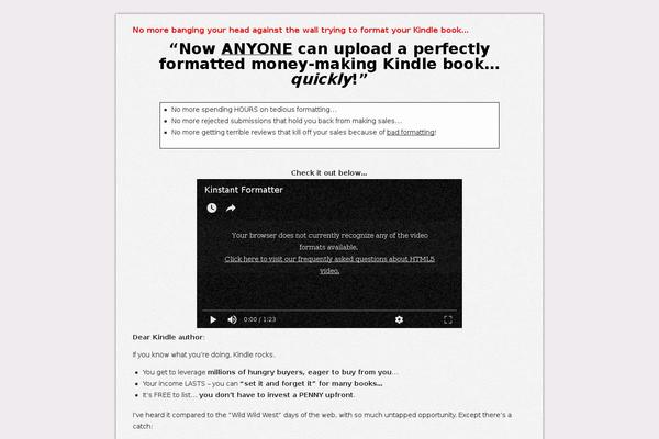 Site using InstaBuilder plugin