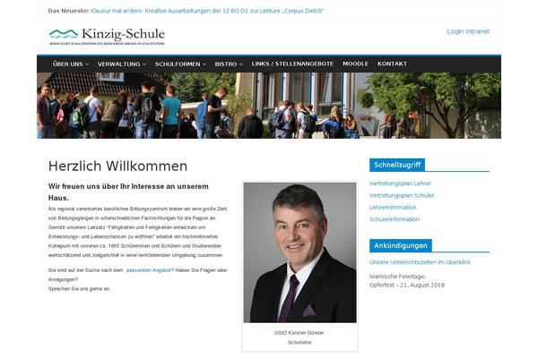kinzig-schule.de site used Unos-business-premium