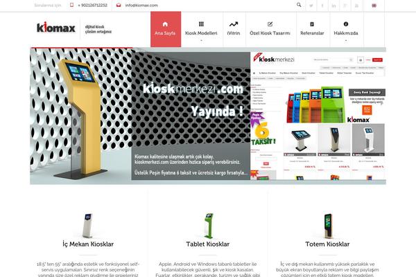 Gravity theme site design template sample