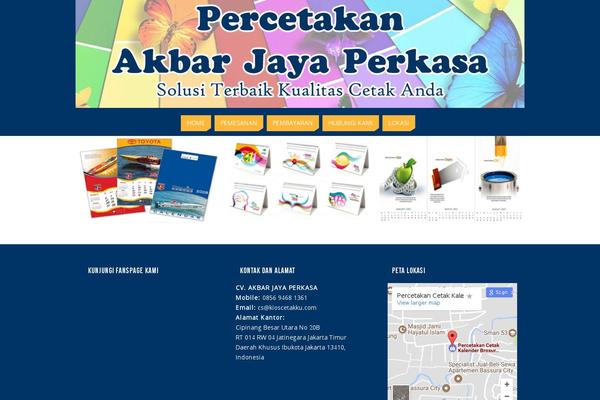 kioscetakkalender.com site used Parabola