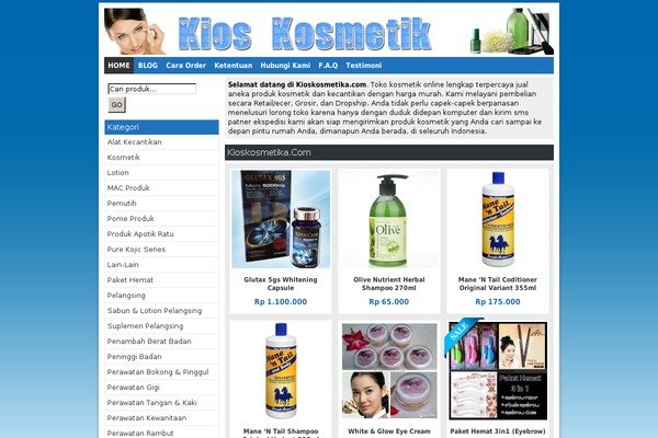 kioskosmetika.com site used Tokoseo