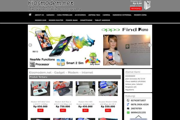 Pasaraya theme site design template sample