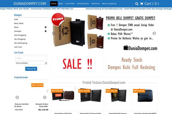 kiossip.com site used Wp-laris