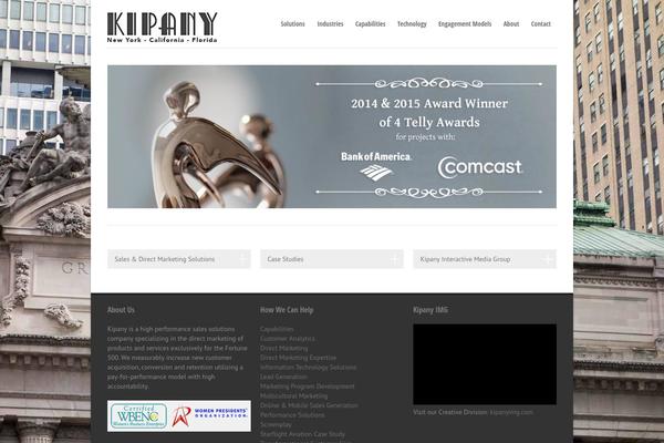 Spark theme site design template sample