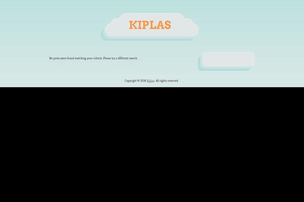 San Kloud theme site design template sample