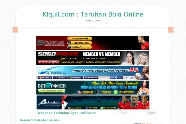 kiquil.com site used Sugar and Spice