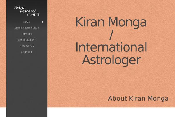 kiranastrologer.com site used Vellum