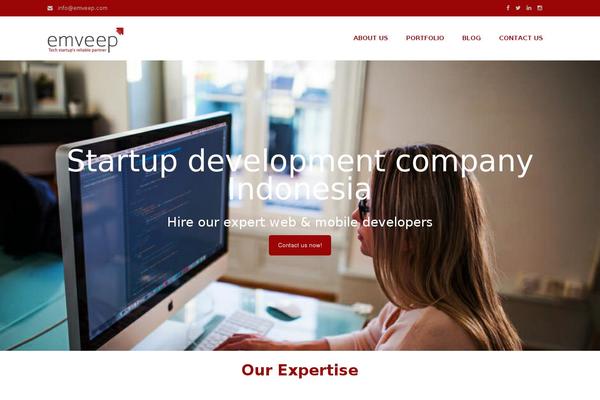 Site using Essential Doo Components for Visual Composer plugin