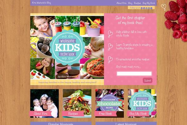 Roots theme site design template sample