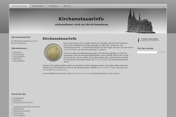 Site using Praetor-functionality-plugin plugin