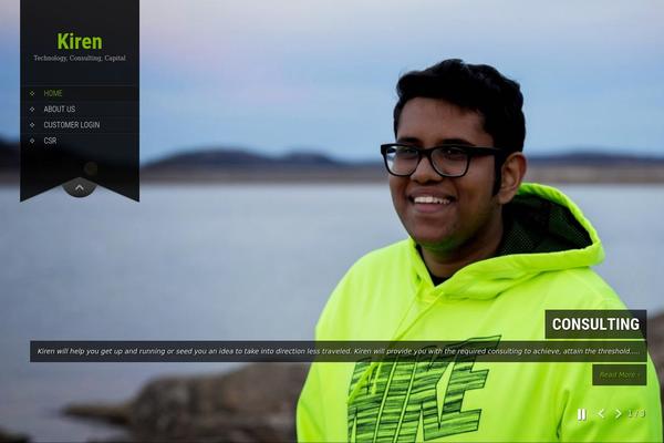 SKT Full Width theme site design template sample