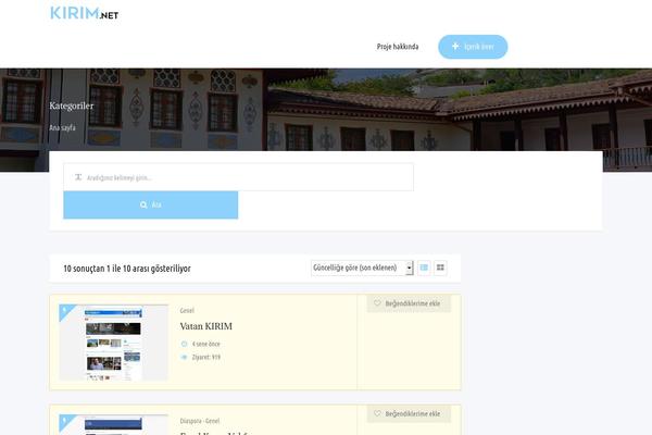 Site using Classified-listing-pro plugin