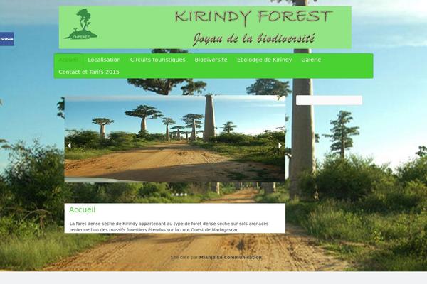 Site using Fancy Gallery plugin