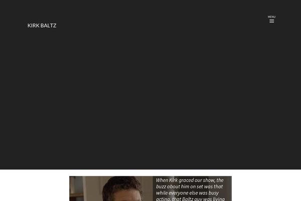 Cardinal Child theme site design template sample