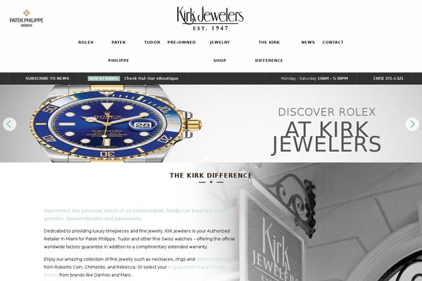 kirkjewelers.com site used Krk-bridge
