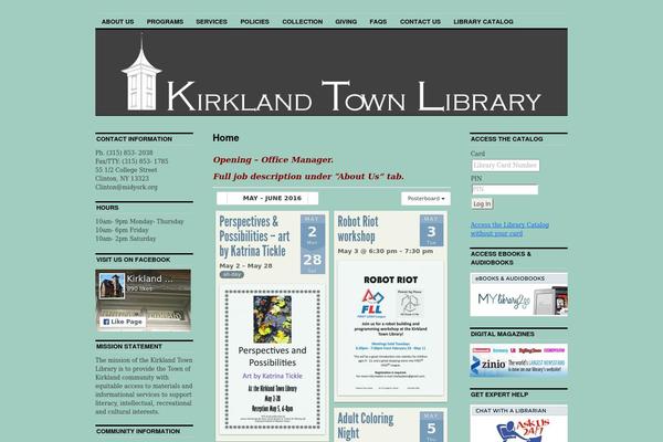 Coraline theme site design template sample