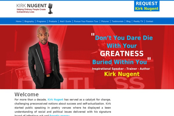 Site using IvyCat AJAX Testimonials plugin