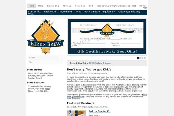Sandbox theme site design template sample