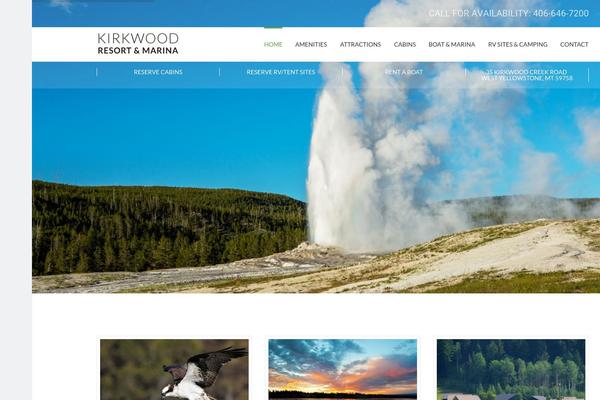 Leisure theme site design template sample