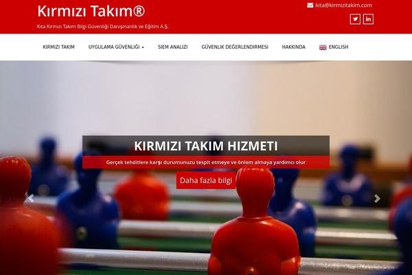 Enigma theme site design template sample
