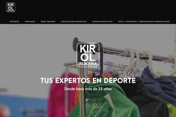 Kleanity theme site design template sample