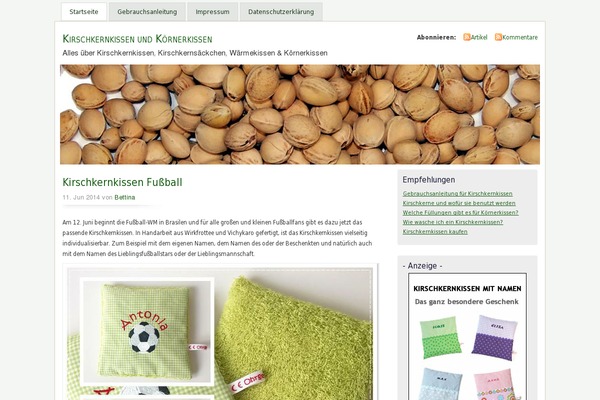 Twentyseventeen-child theme site design template sample