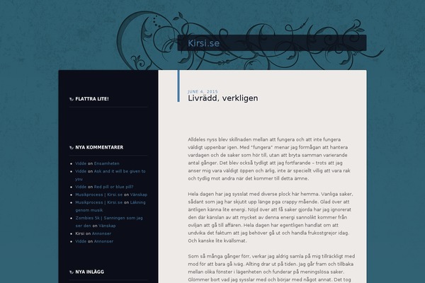 Ashe theme site design template sample