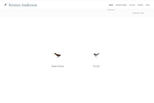 kirstenmunson.com site used Enfold-child