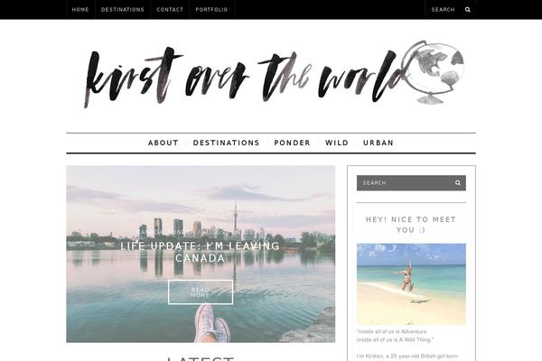 Simplemag theme site design template sample
