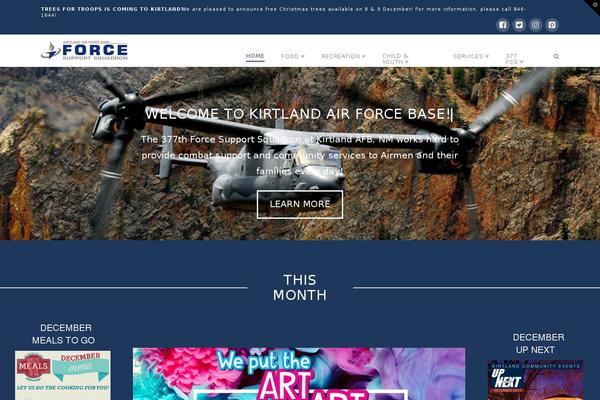 Site using Cornerstone plugin