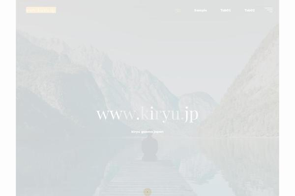 Bravada theme site design template sample
