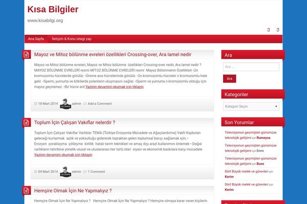 BlogoLife theme site design template sample