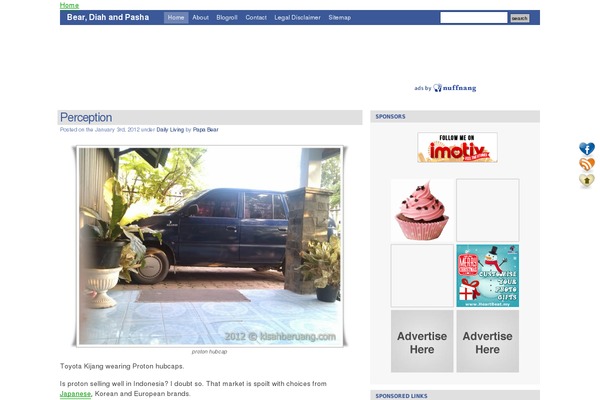CryBook theme site design template sample