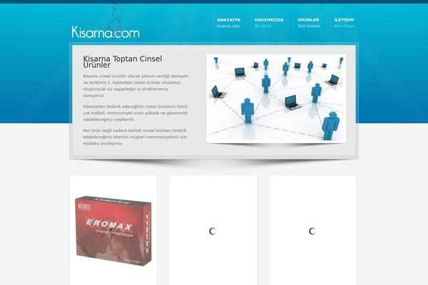 Karma theme site design template sample