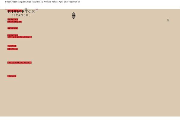 Vitrine theme site design template sample