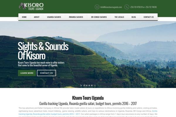 kisorotoursuganda.com site used California-wp