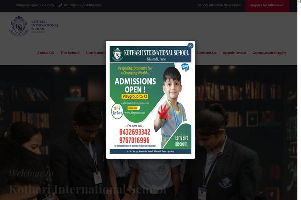 Kingster theme site design template sample