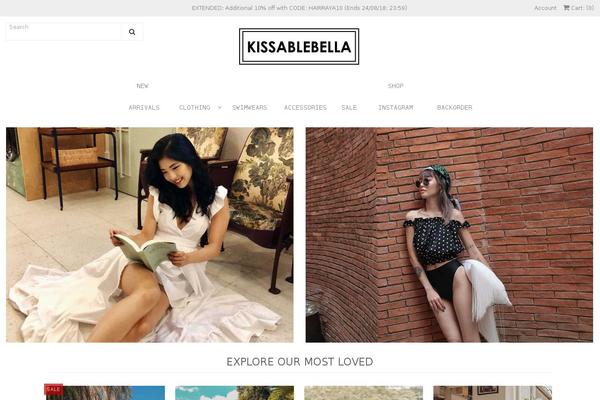 kissablebella.com site used Foundry