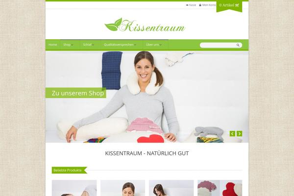 Organic Shop theme site design template sample