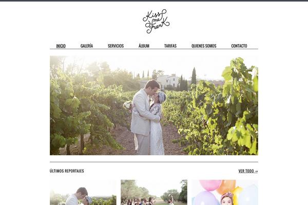Equilibrium theme site design template sample