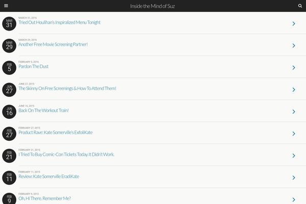Adelle theme site design template sample