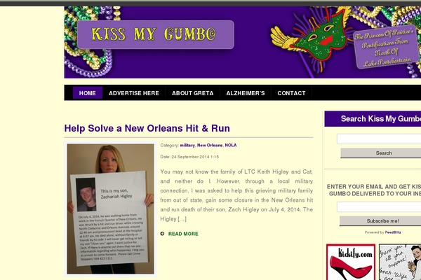 kissmygumbo.com site used Kissmygumbo_convert_2018
