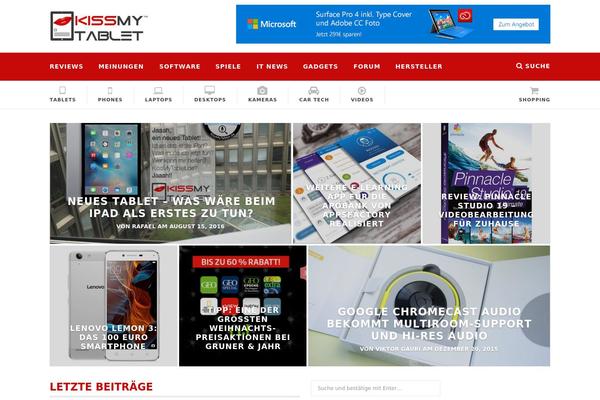 kissmytablet.de site used Techfind