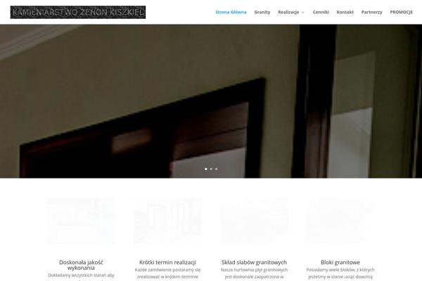 Divi theme site design template sample