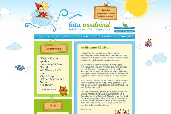 Site using WordPress Content Slide plugin