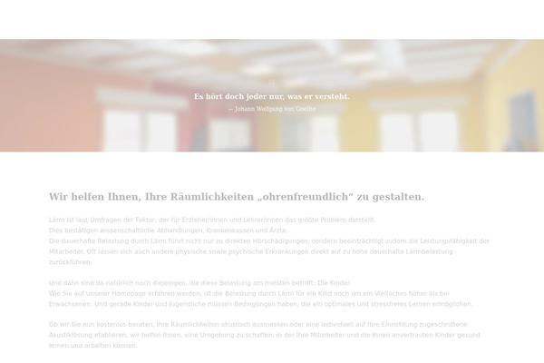 kitakustik.de site used Decibel